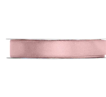 Satin Ribbon, light dusty rose, 12mm/25m